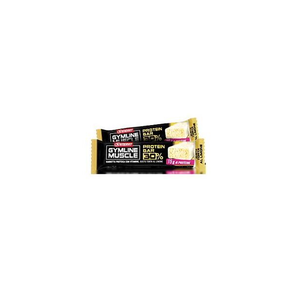 enervit gymline muscle protein bar 30% barretta proteica limone 48 g