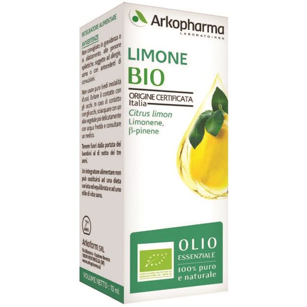 arkopharma limone bio olio essenziale 15 ml