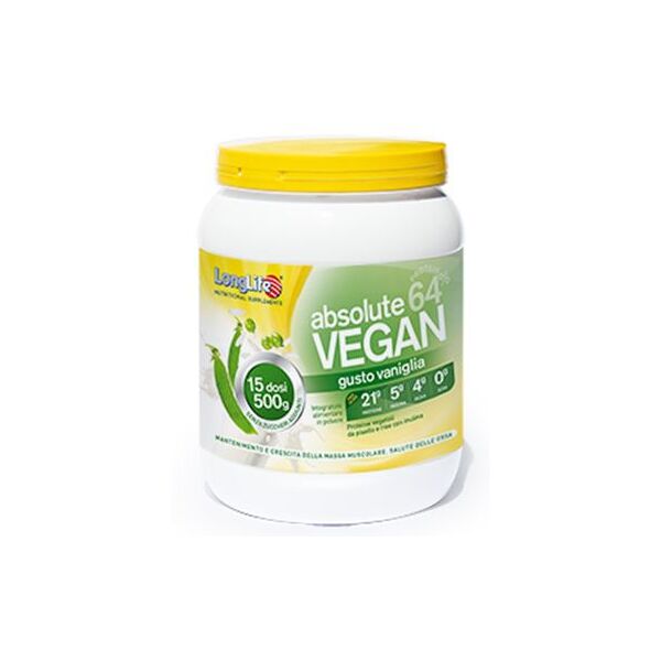 long life longlife absolute vegan 500 g