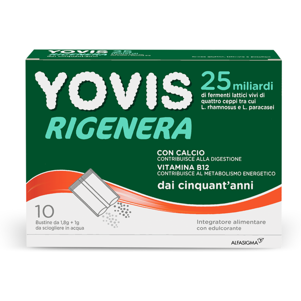 yovis rigenera 50+ 10 bustine