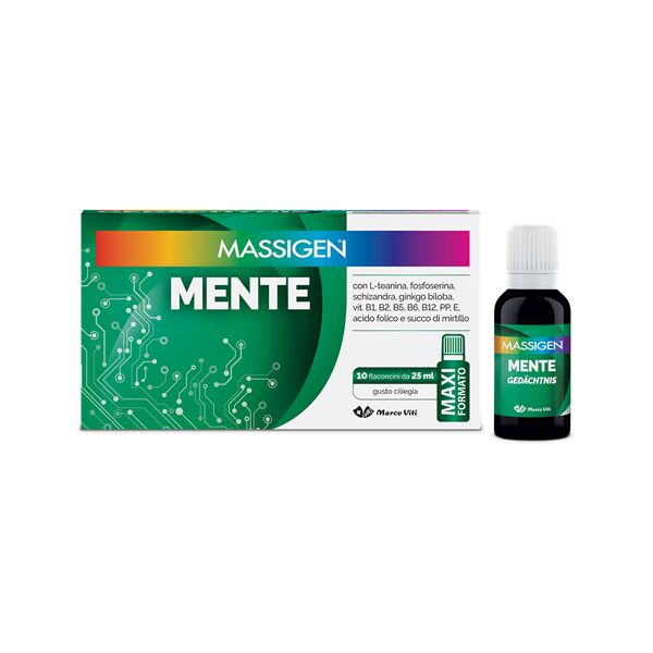 massigen mente 10 flaconcini 25 ml