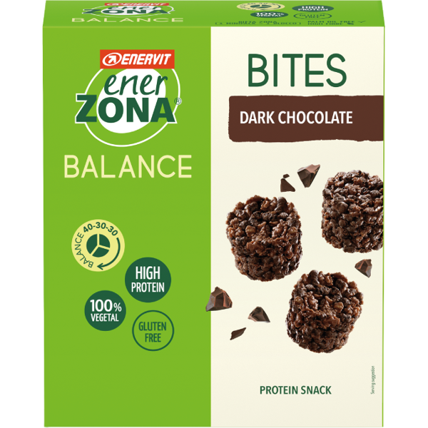 enervit enerzona balance bites dark chocolate 5 mini pack