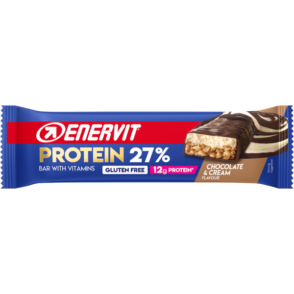 enervit power sport protein bar cioccolato&crema barretta proteica 45g