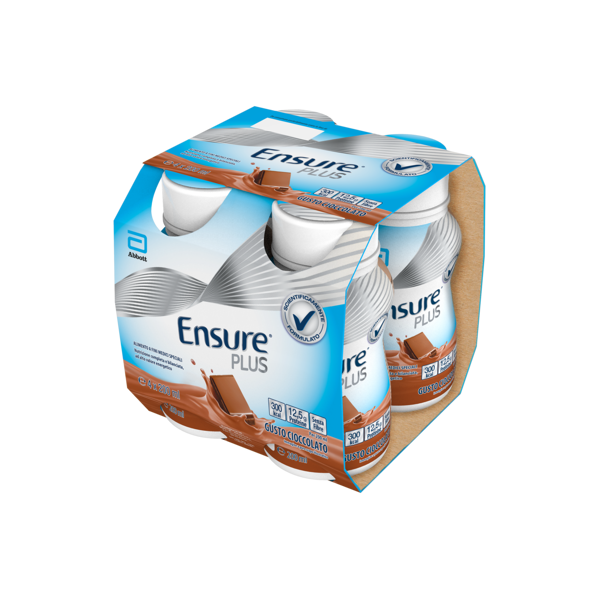 ensure abbott  plus cioccolato 4 x 200 ml