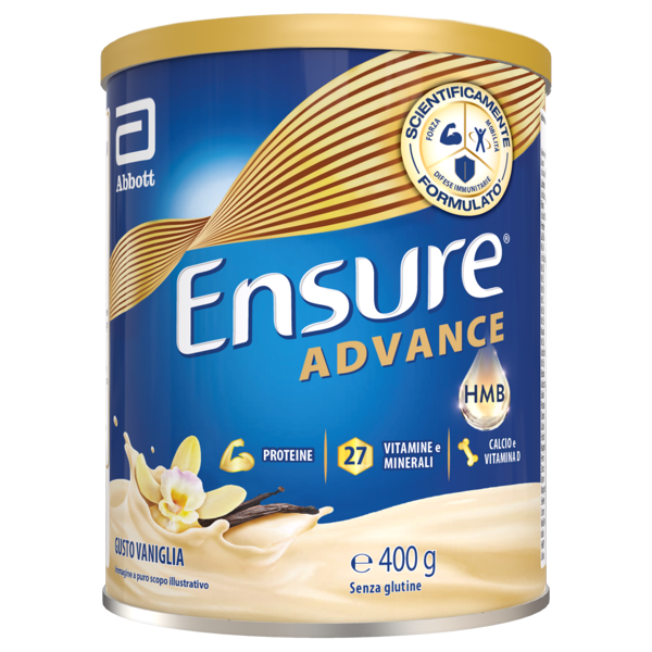 ensure abbott  advance vaniglia 400 g