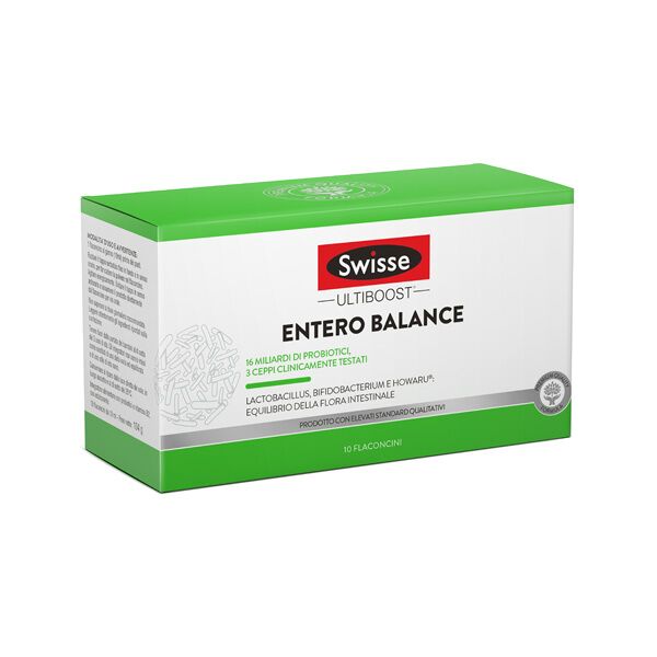 swisse entero balance liquido integratore probiotici 10 flaconcini