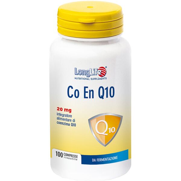 long life longlife co en q10 20mg 100 compresse