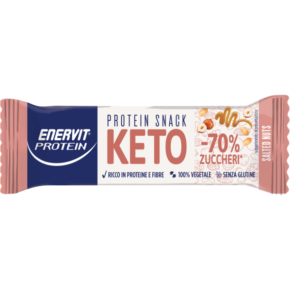 enervit protein keto snack salted nuts 35 g