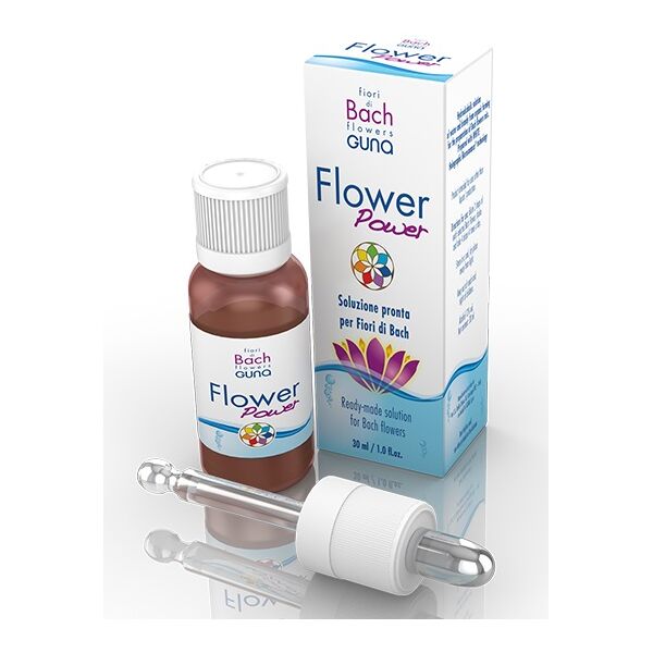 guna fiori di bach flower power soluzione idroalcolica 10 ml