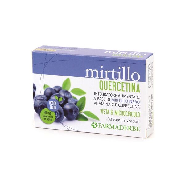 farmaderbe mirtillo quercetina 30 capsule