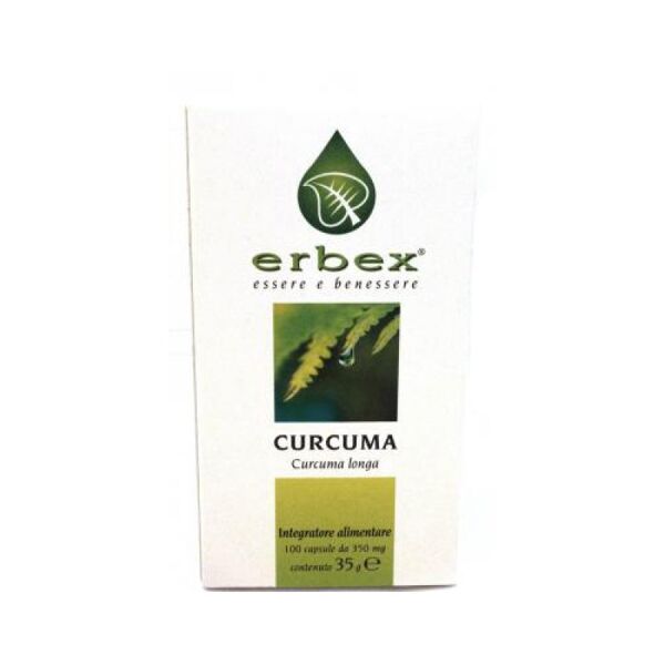 erbex curcuma 350 mg 100 capsule