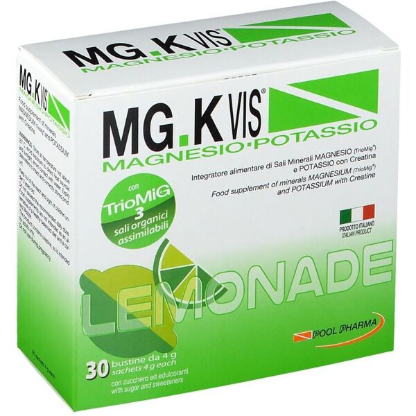 mgk-vis mg.k vis magnesio potassio lemonade integratore sali minerali 30 bustine