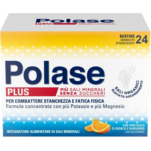 polase plus gusto arancia senza zuccheri 24 bustine