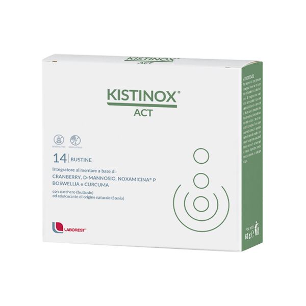 laborest kistinox act integratore vie urinarie 14 bustine