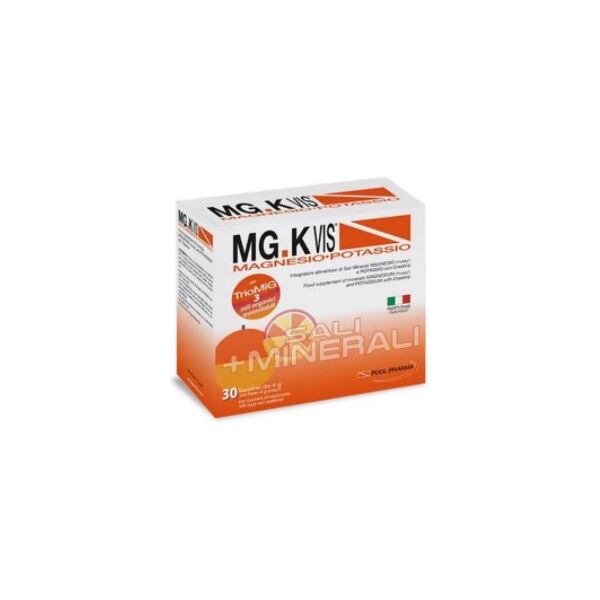 mgk-vis mg.k vis magnesio potassio arancia 30 bustine