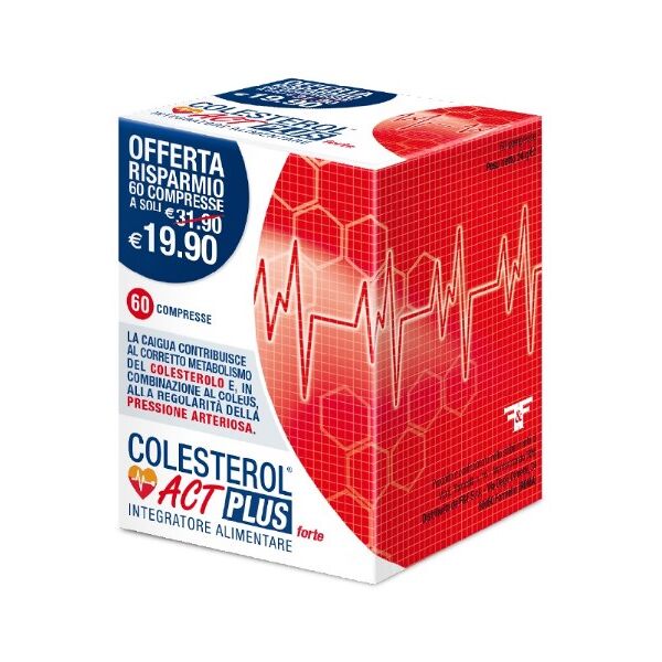 f&f colesterol act plus forte 60 compresse