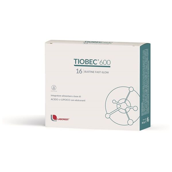 laborest tiobec 600 integratore metabolismo energetico 16 bustine fast-slow