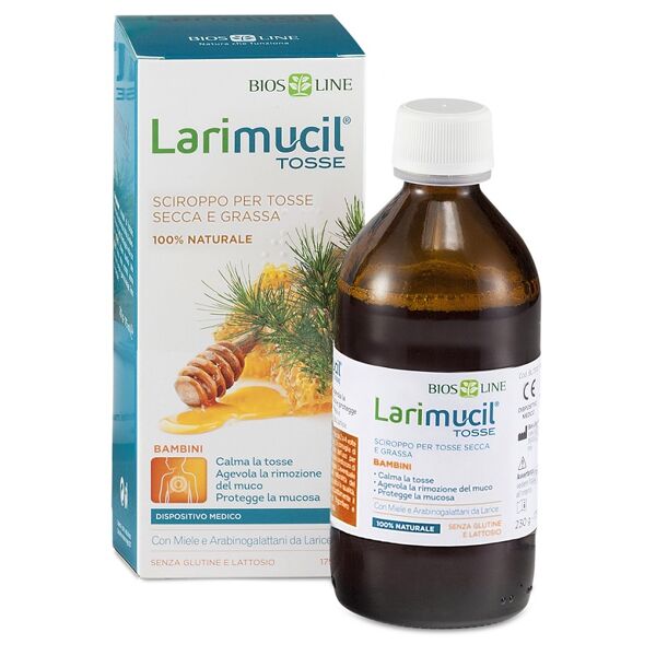 bios line larimucil tosse bambini 175 ml