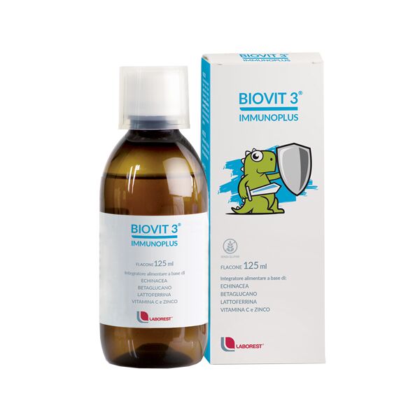 laborest biovit 3 immunoplus sciroppo bambini 125 ml