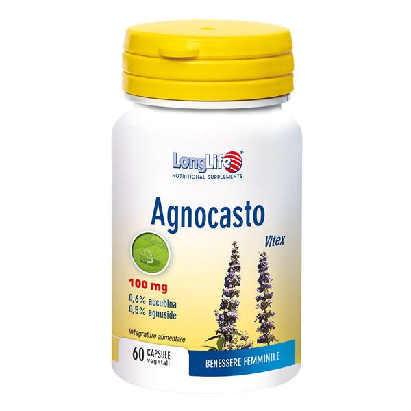 long life longlife agnocasto 60 capsule veg