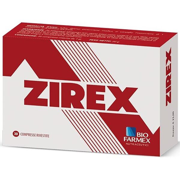 biofarmex zirex integratore 30 compresse rivestite