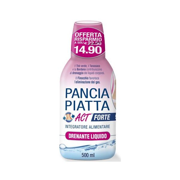 f&f pancia piatta act forte integratore 500 ml