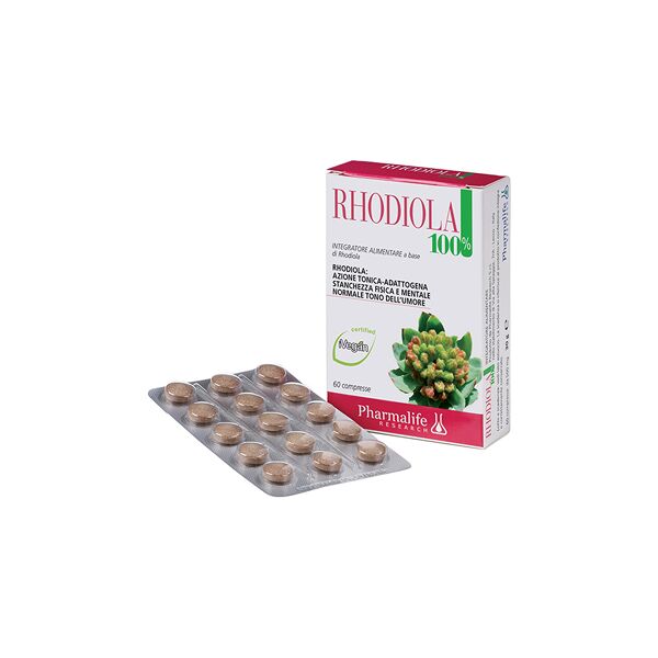 pharmalife rhodiola 100% 60 compresse