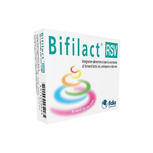 fidia bifilact rsv integratore fermenti lattici vivi 30 capsule