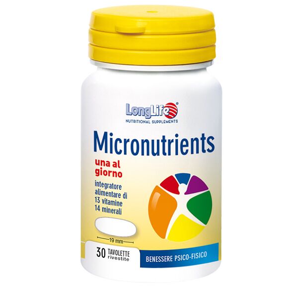 long life longlife micronutrients 30tavolette
