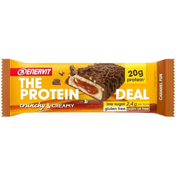 enervit the protein deal crunchy & caramy barretta 55 g