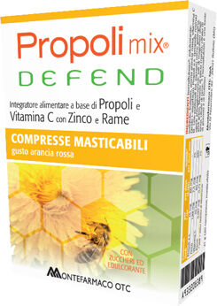 propoli mix defend integratore sistema immunitario 30 compresse masticabili