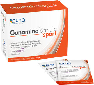 guna mino formula sport integratore amminoacidi 24 bustine