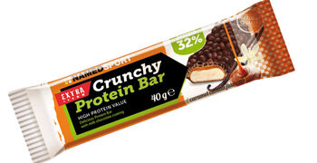 named sport crunchy protein bar caramello vaniglia barretta proteica 40 g