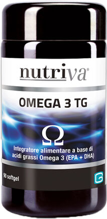 nutriva omega 3 tg integratore olio di pesce 90 compresse softgel