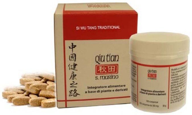 qiu tian si wu tang traditional 100 compresse