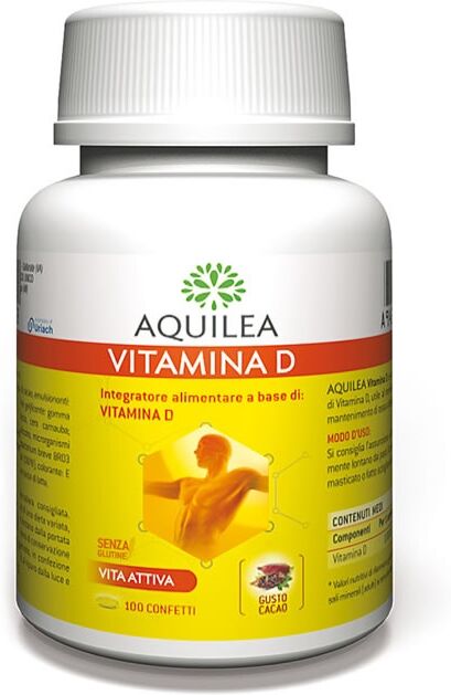 aquilea vitamina d integratore 100 confetti