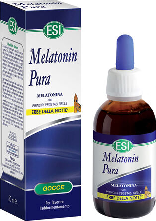 esi melatonin pura gocce erbe della notte 50 ml