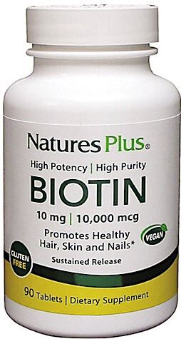 natures plus biotina 90tav 10mg