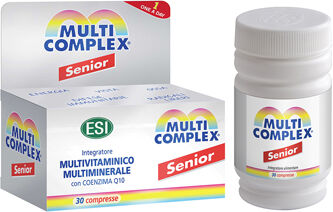 esi multicomplex senior integratore vitamine e sali minerali 30 compresse