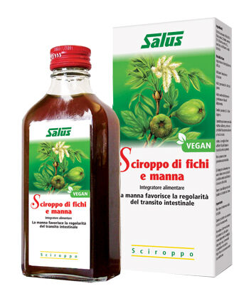 salus sciroppo di fichi e manna integratore 200 ml