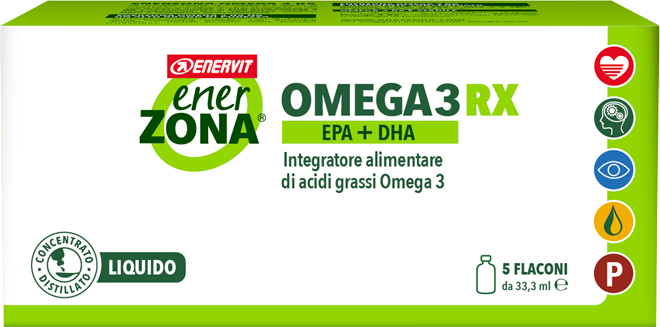 enervit enerzona omega 3 rx liquido 5 flaconcini