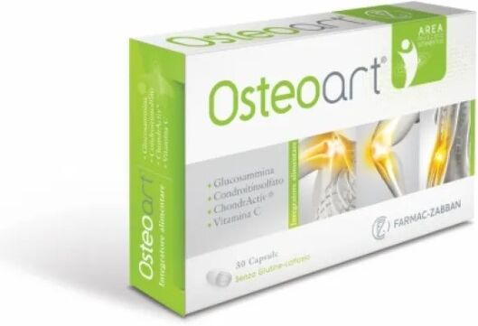 farmac-zabban osteoart integratore muscolare 30 capsule