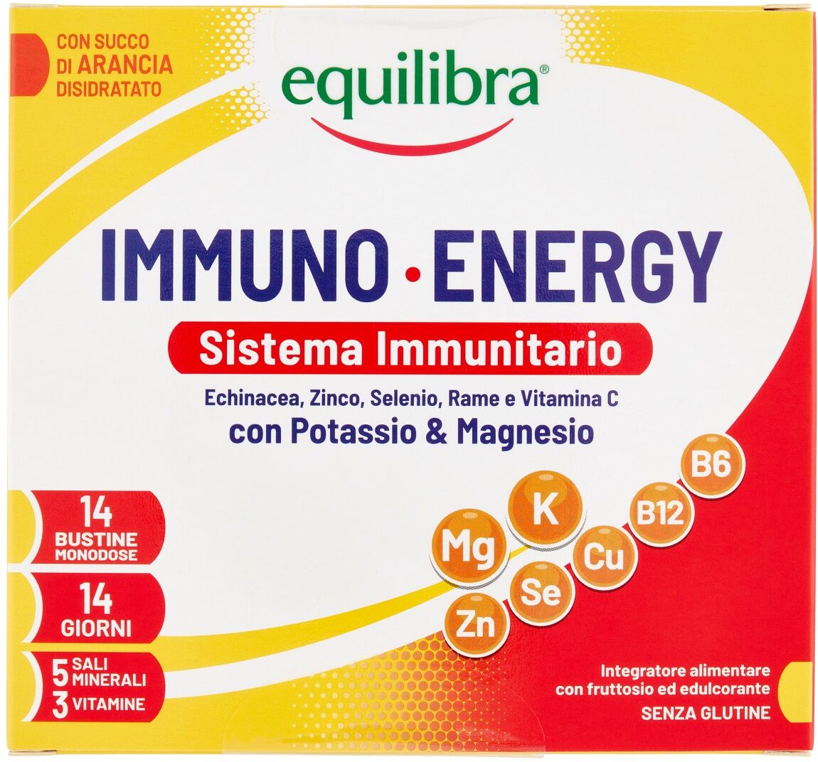 equilibra immuno energy potassio & magnesio 14 bustine