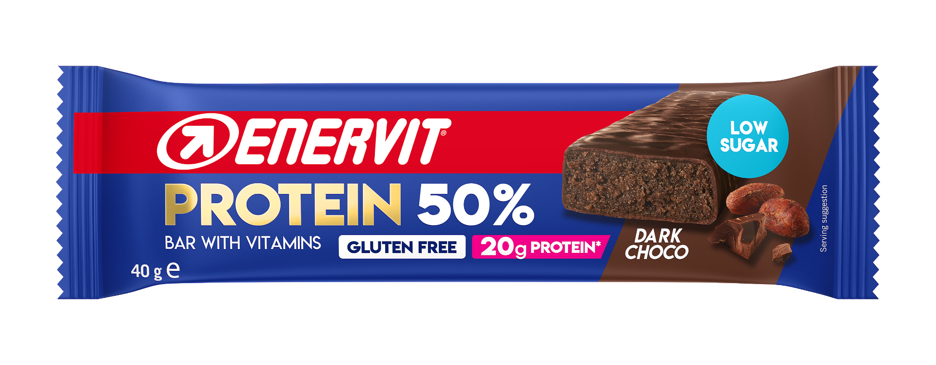 enervit sport protein bar 50% barretta dark chocolate 40 g