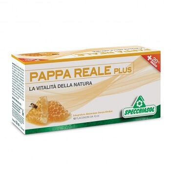 specchiasol tonic+ pappa reale plus integratore ricostituente 12 flaconcini 10 m