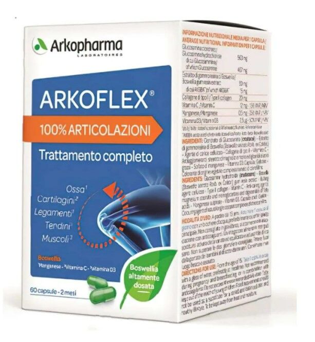 arkopharma akopharma akoflex 100% articolazioni 60 capsule