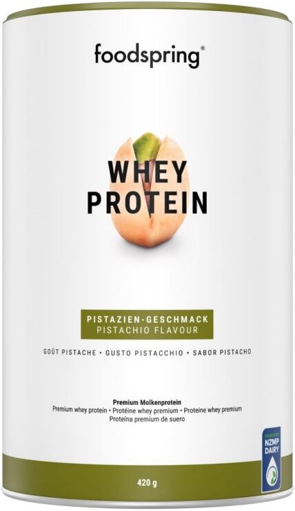 foodspring whey protein pistachio 420 g