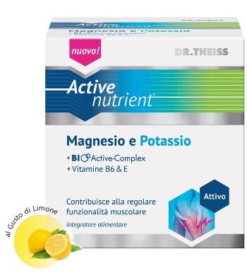 dr theiss dr. theiss active nutrient magnesio e potassio integratore di sali minerali 20 b