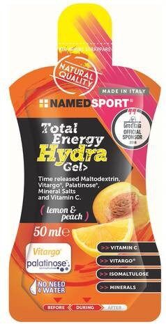 named sport total energy hydra gel lemon&pesca 50 ml