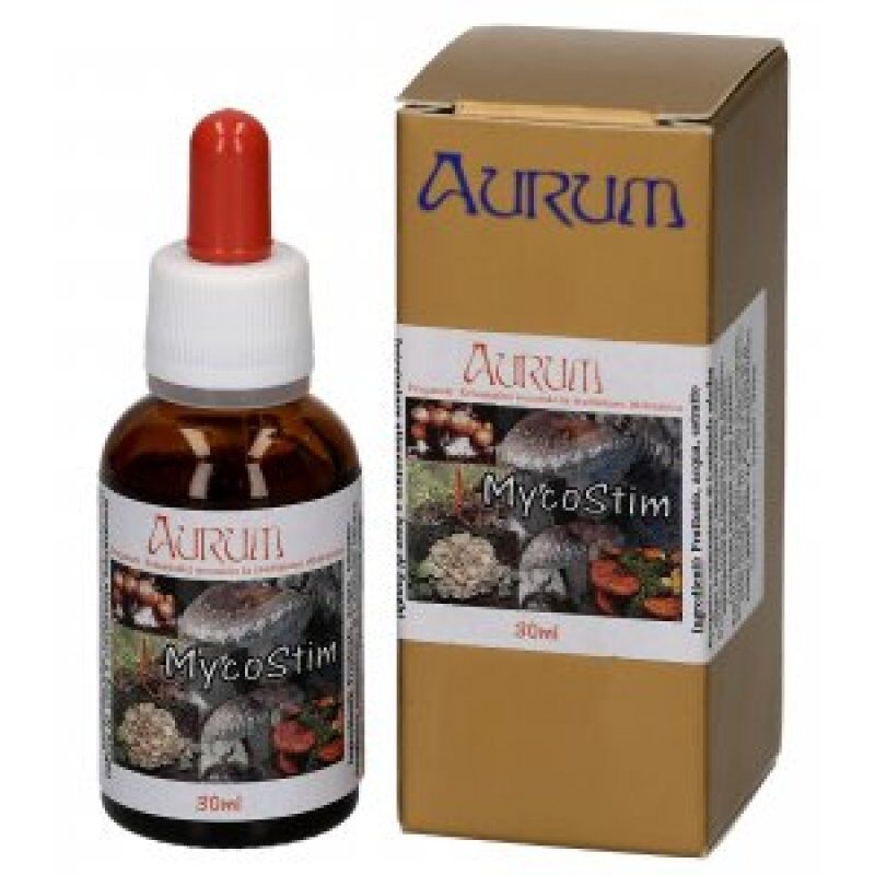 aurum mycostim gocce funghi medicinali 30 ml